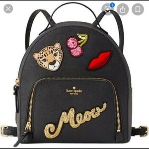 Black Kate Spade Bookbag